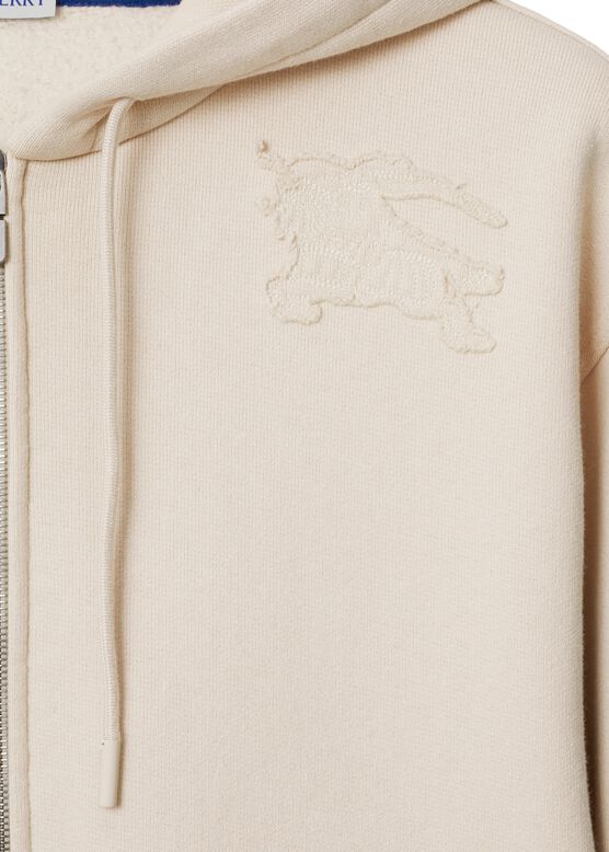 Cotton Zip Hoodie, , hi-res