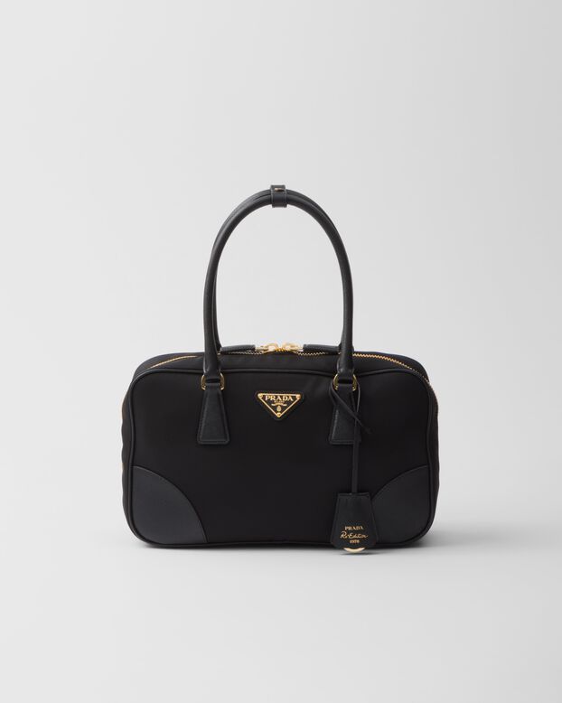 Prada Re-Edition 1978 medium Re-Nylon and Saffiano leather two-handle bag, , hi-res