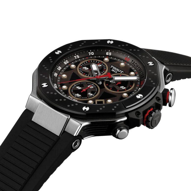 T-Race MotoGP Quartz Chronograph 2025 Limited Edition 45mm Mens Watch Grey, , hi-res