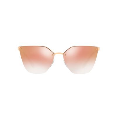 Woman Sunglasses 068TS Gradient Pink Mirror Pink