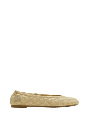 Leather Sadler Ballerinas