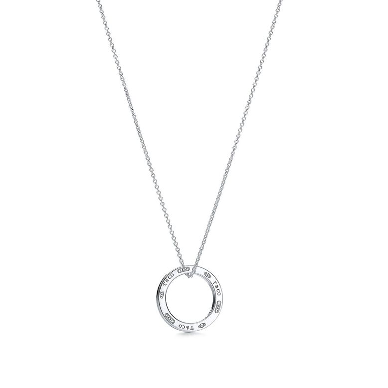Tiffany 1837&trade; Circle Pendant in Silver, Medium - Size Medium, , hi-res