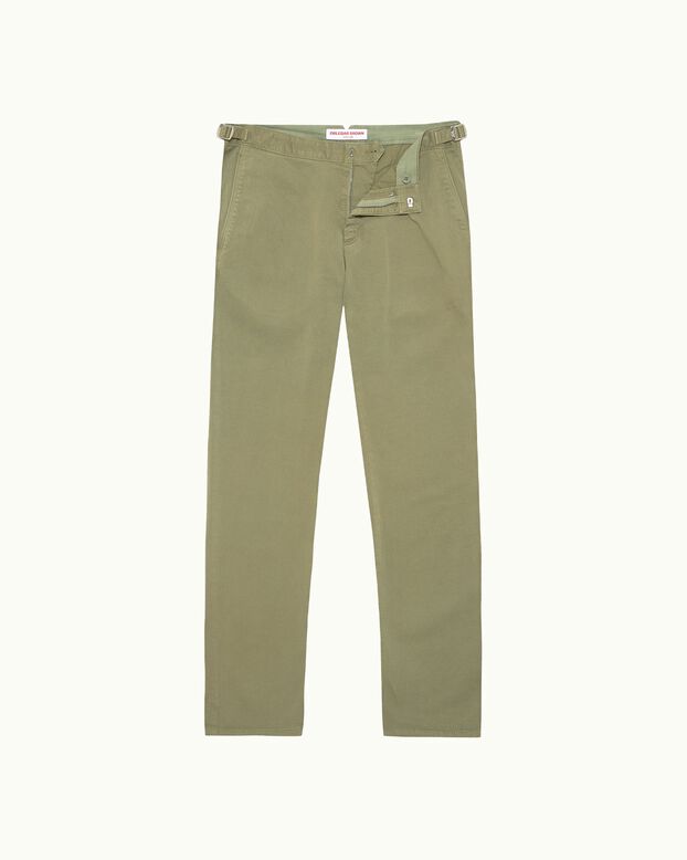 Fallon Stretch-Cotton Herbal Green, , hi-res