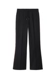 Check Trim Cotton Blend Track Pants, , hi-res
