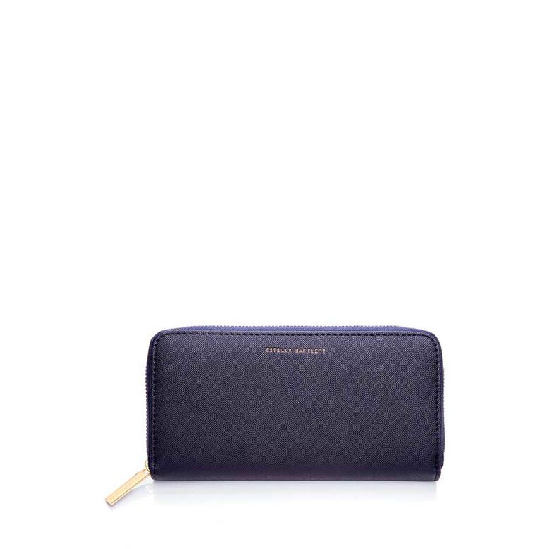 Zip Wallet Navy - Navy, , hi-res
