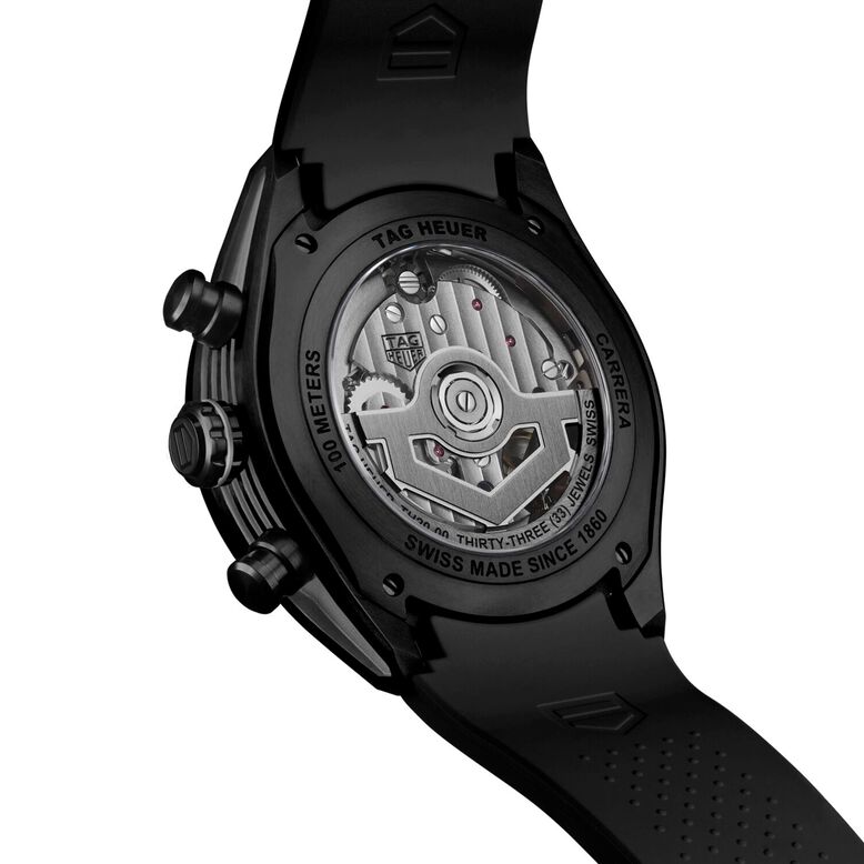 Carrera Chronograph Extreme Sport 44mm Mens Watch Black, , hi-res