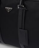 Re-Nylon and Saffiano leather duffle bag, , hi-res