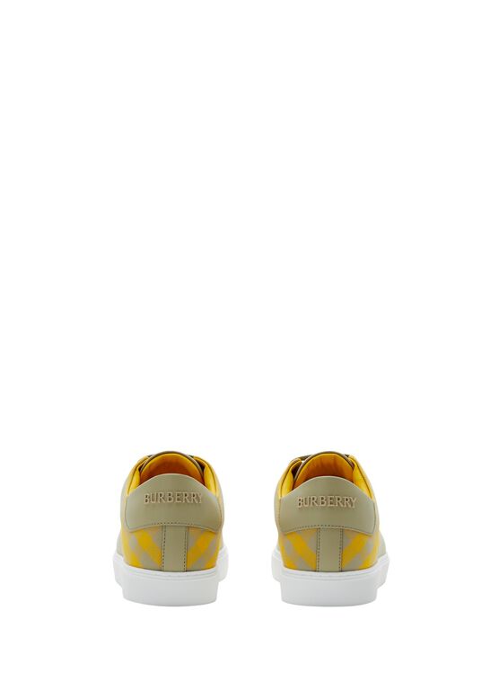 Check Cotton Sneakers, , hi-res