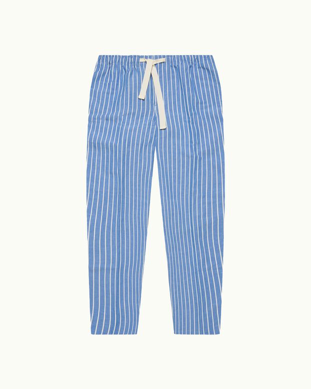 Alex Deckchair Stripe Catalina Blue/White Sand, , hi-res