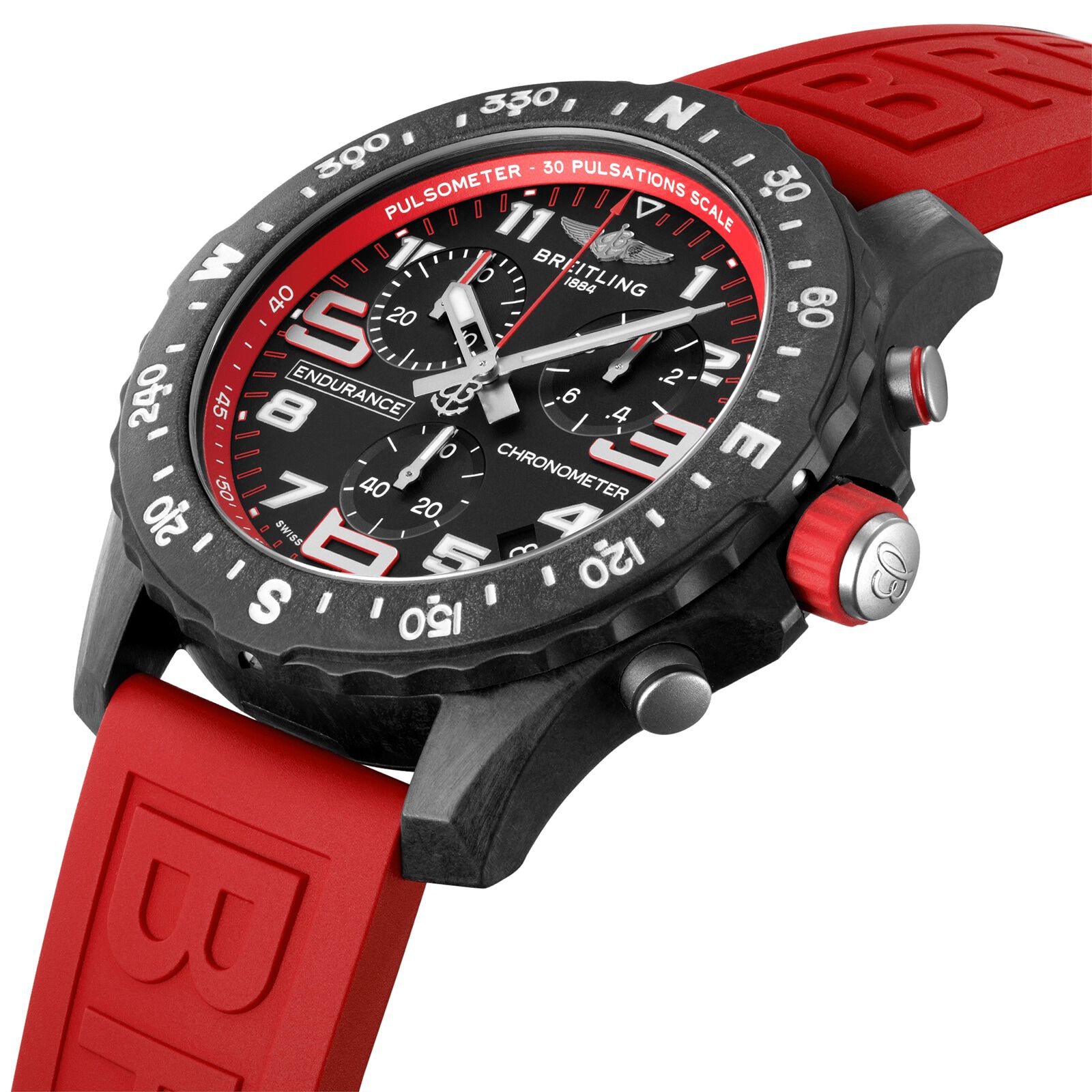 Breitling Endurance Pro 44 Red Watch Fine Watches Heathrow