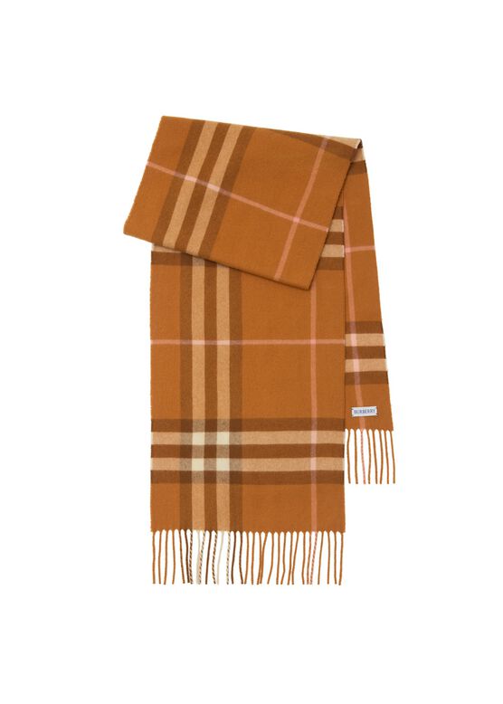 Check Cashmere Scarf, , hi-res