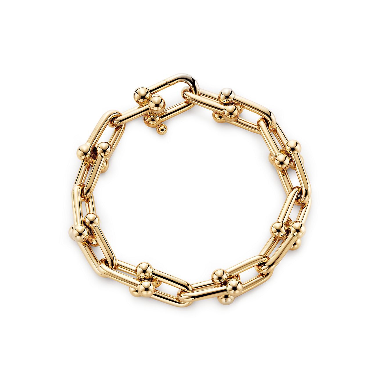 Tiffany Co Tiffany HardWear Large Link Bracelet in Yellow Gold