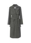 Pocket Detail Recycled Cashmere Trench Coat, , hi-res