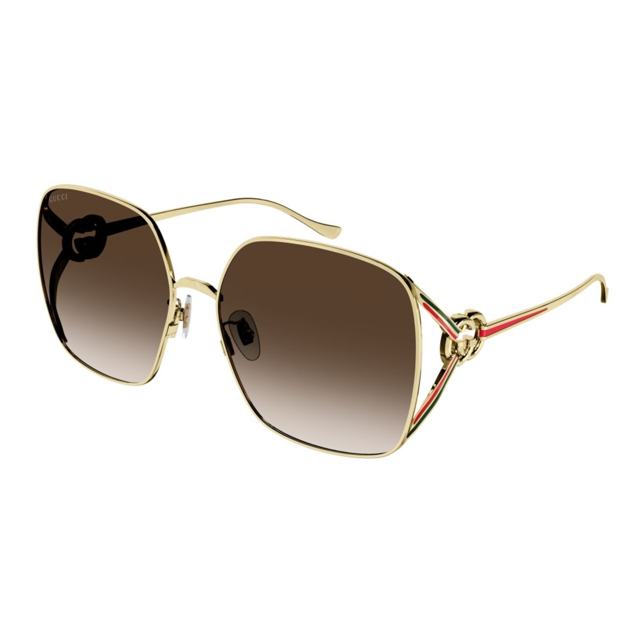 Gucci sunglasses outlet brown gold