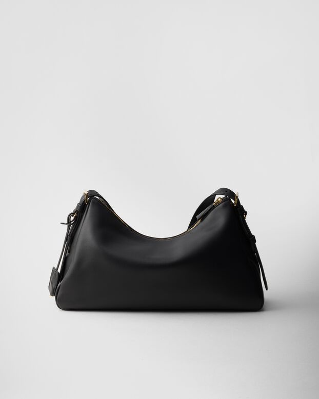 Prada Aim&eacute;e large leather shoulder bag, , hi-res