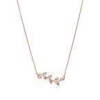 Paloma Picasso® Olive Leaf vine pendant in 18k rose gold.