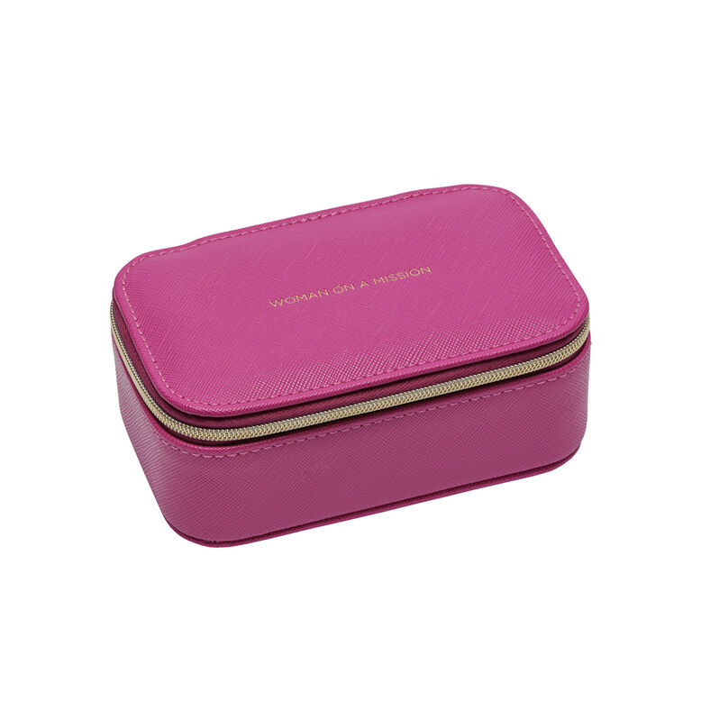 Magenta Mini Jewellery Box, , hi-res