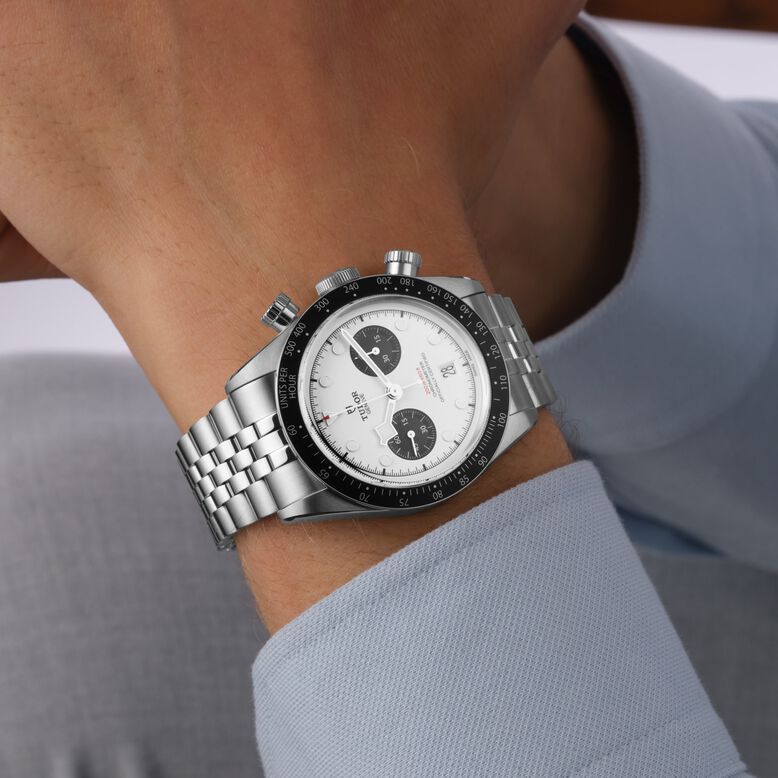 Black Bay Chrono 41mm Steel Case Steel Bracelet, , hi-res