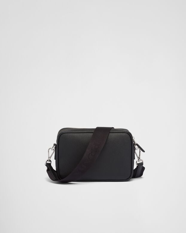 Saffiano leather shoulder bag, , hi-res