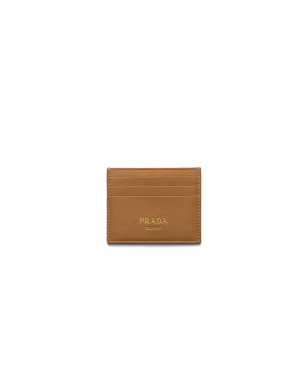 Leather card holder, , hi-res