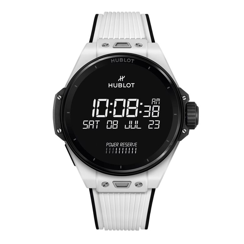 Big Bang E Gen3 White Ceramic 44mm Mens Watch White, , hi-res