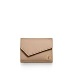 Tiffany T Wallet in Taupe Leather