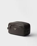 Saffiano leather travel pouch, , hi-res