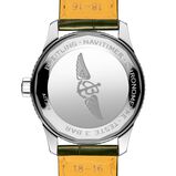 Navitimer Automatic 35 Stainless Steel Leather Strap - Mint Watch, , hi-res