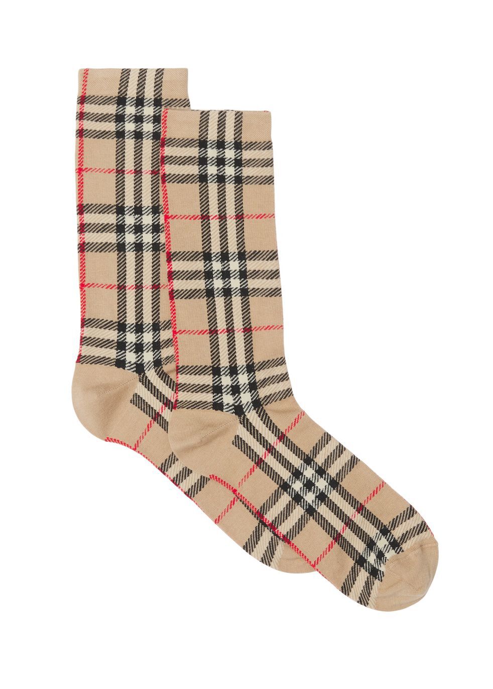 Burberry Vintage Check Intarsia Cotton Cashmere Blend Underwear & Socks | Heathrow &