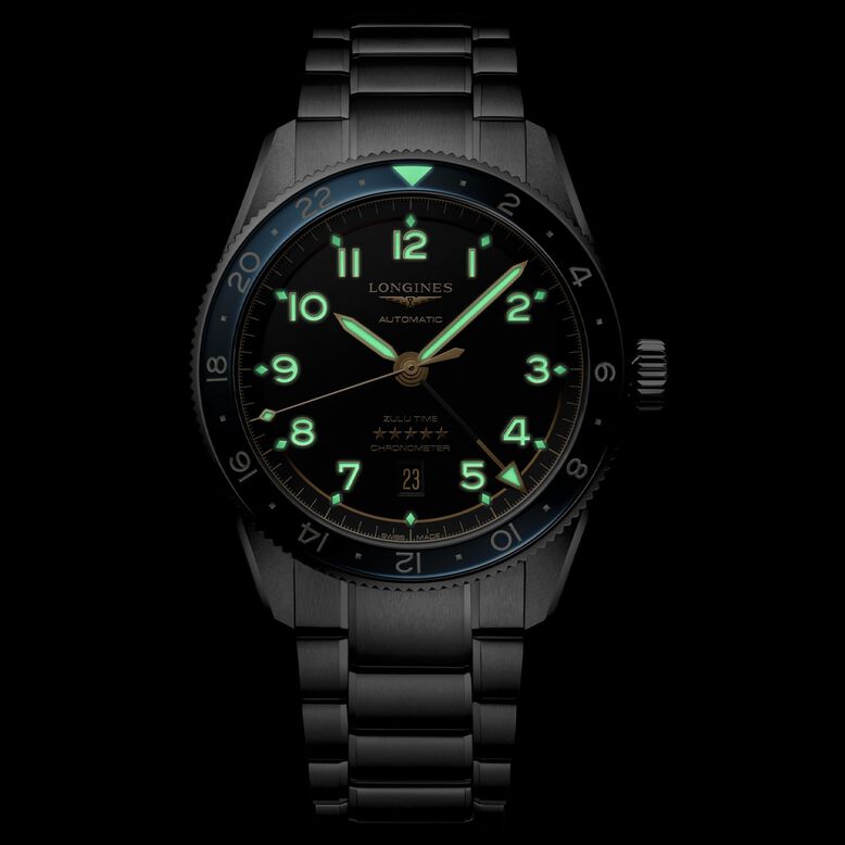 Spirit Zulu Time 42mm Mens Watch Black, , hi-res