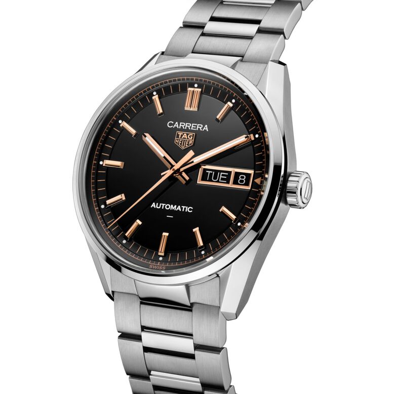Carrera Day-Date 41mm Mens Watch Black, , hi-res