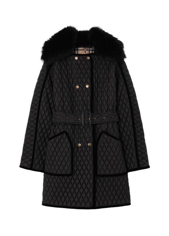 Long Quilted Nylon Floriston Jacket, , hi-res