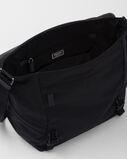 Re-Nylon and Saffiano leather shoulder bag, , hi-res