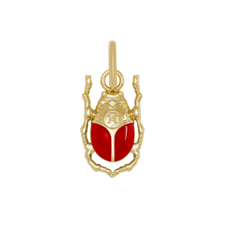 Makeup Charm Beetle Red - Red, , hi-res