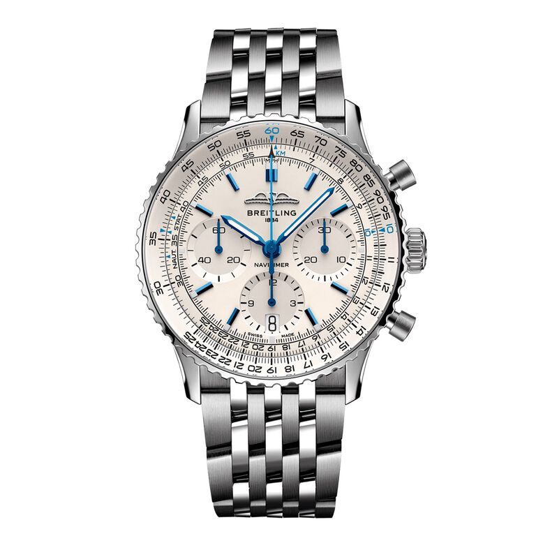 Navitimer Chronograph 41mm Mens Watch White, , hi-res