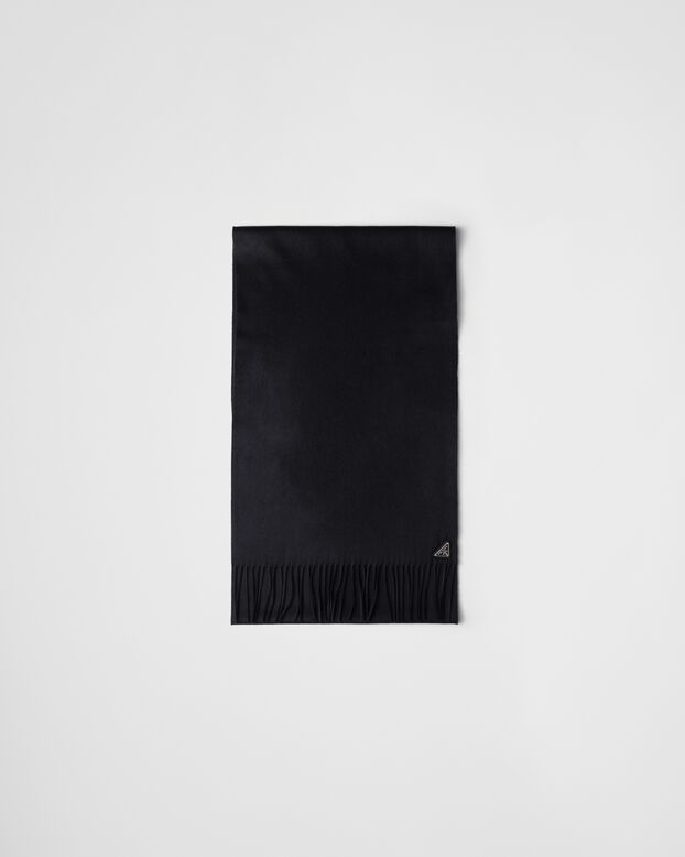 Silk and cashmere scarf, , hi-res