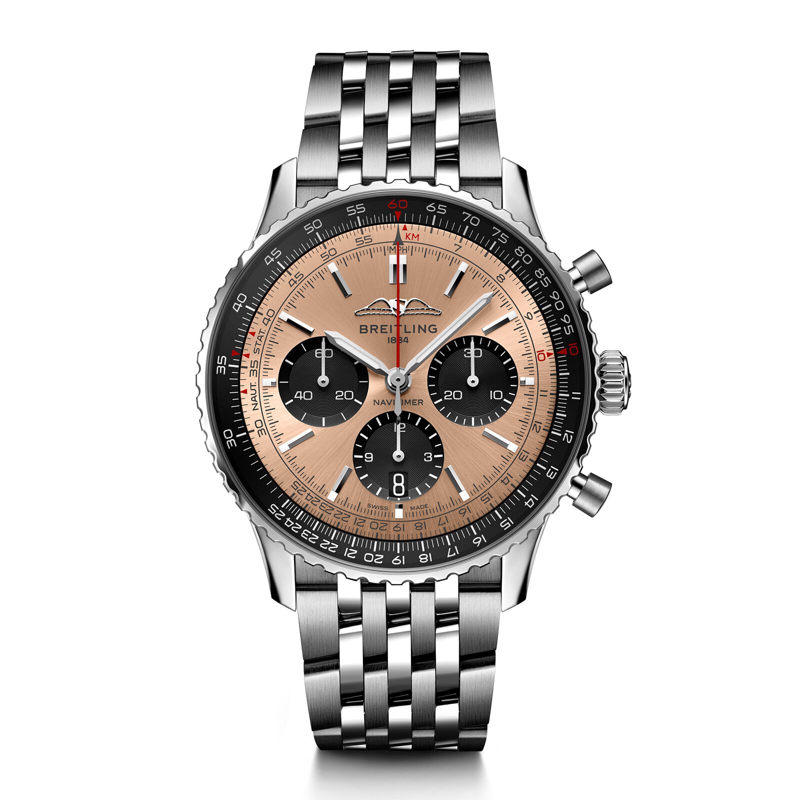 Navitimer B01 Chronograph 43 Stainless Steel Watch