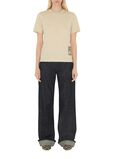 Check Label Cotton T-shirt, , hi-res