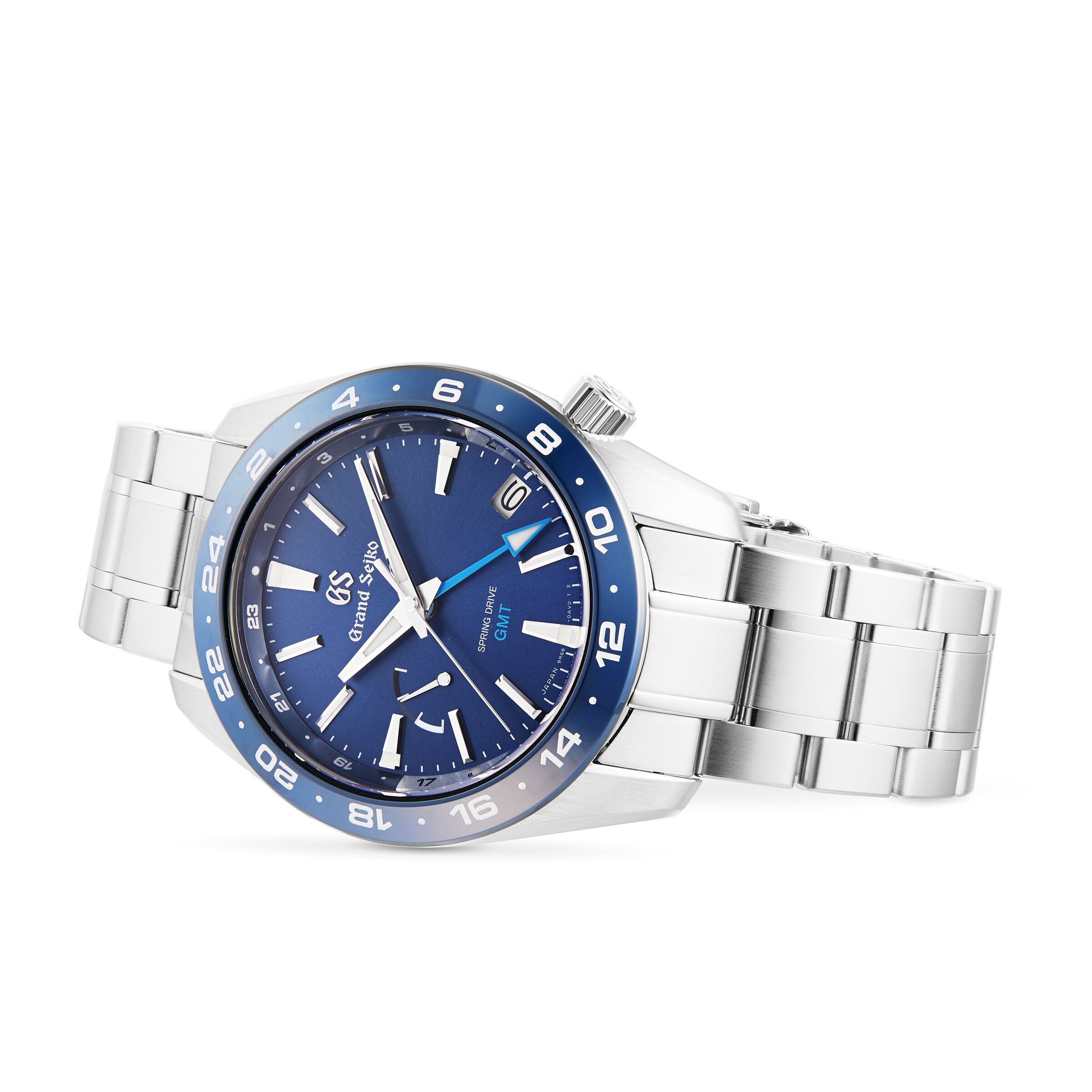 Sport Blue Automatic Spring Drive 3 Day GMT