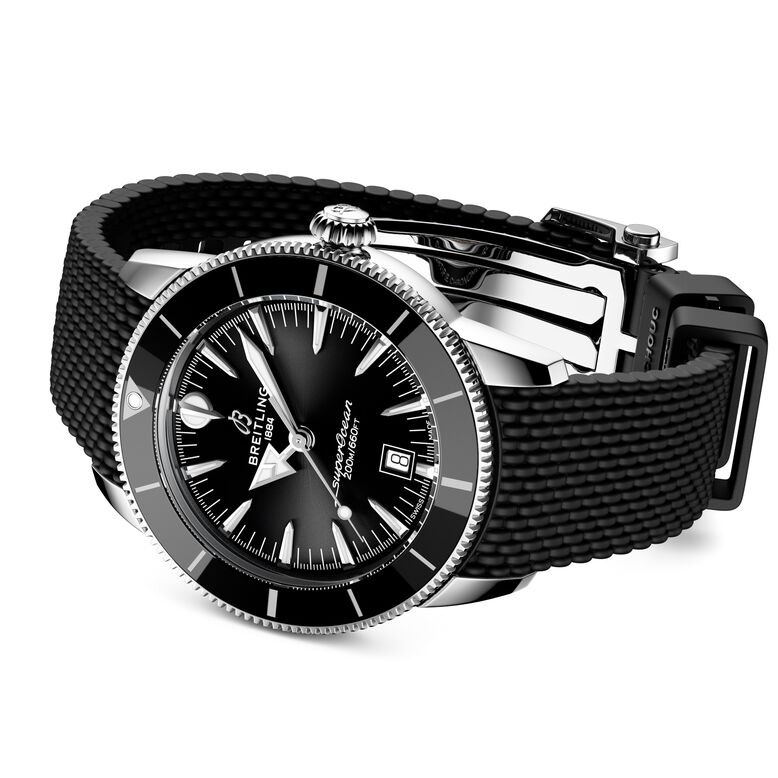 Superocean Heritage B31 Automatic 44mm Mens Watch Black Rubber, , hi-res