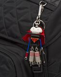 Robot Saffiano leather bag charm, , hi-res