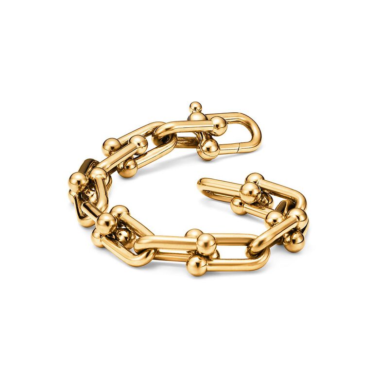 Tiffany HardWear Large Link Bracelet in Yellow Gold, , hi-res