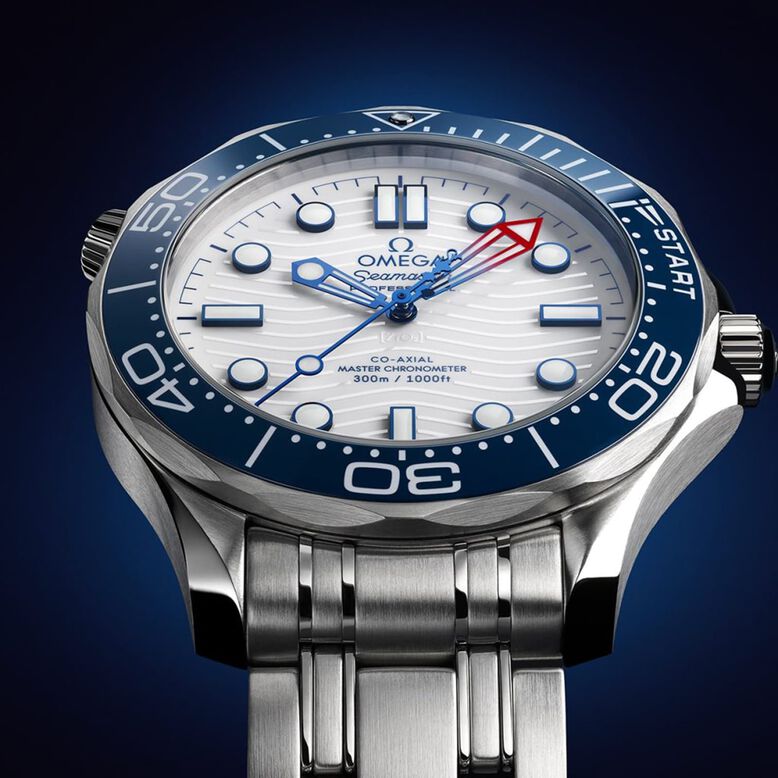Seamaster Diver Americas Cup 300m 42mm Mens Watch White, , hi-res