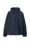 Check Twill Hooded Jacket