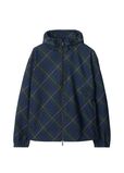 Check Twill Hooded Jacket, , hi-res