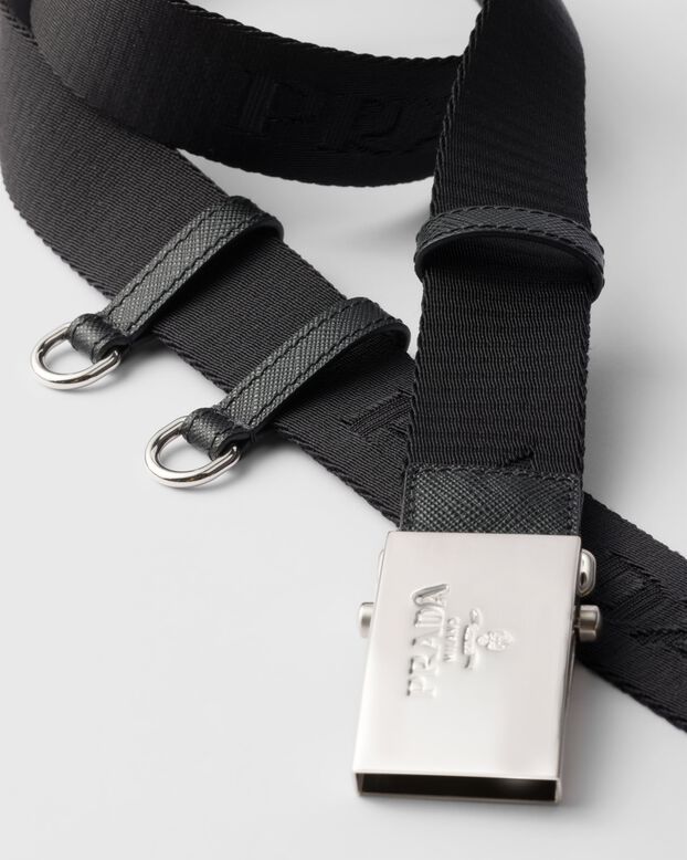Cotton tape belt, , hi-res