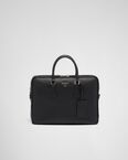 Saffiano leather briefcase,  Saffiano leather briefcase