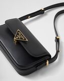 Leather shoulder bag, , hi-res