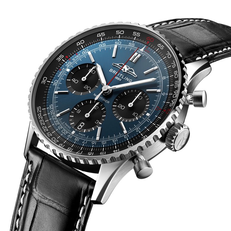 Navitimer B01 Chronograph 41 Blue Watch, , hi-res