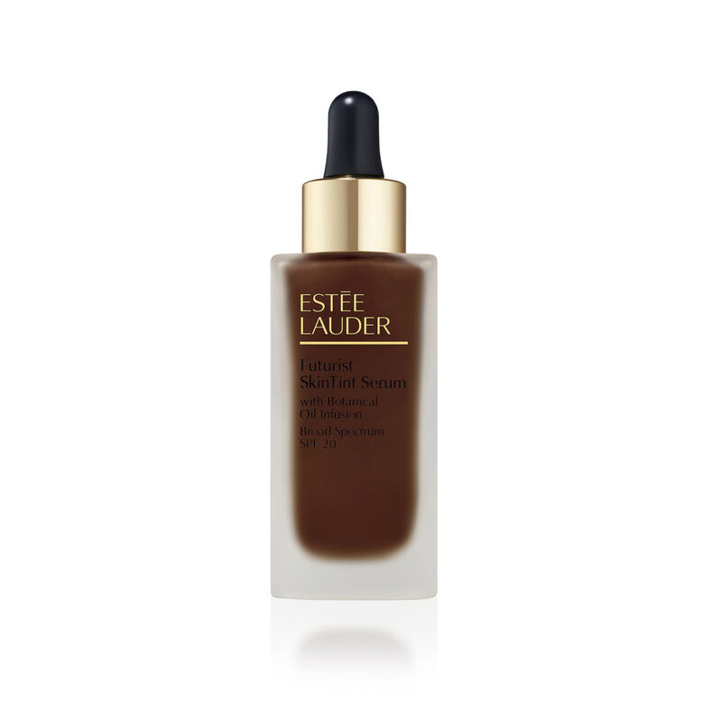 Futurist Skin Tint Serum Foundation with Botanical Oil Infusion SPF 20 - Rich Amber, , hi-res